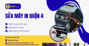 Sửa máy in Quận 4