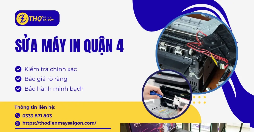Sửa máy in Quận 4
