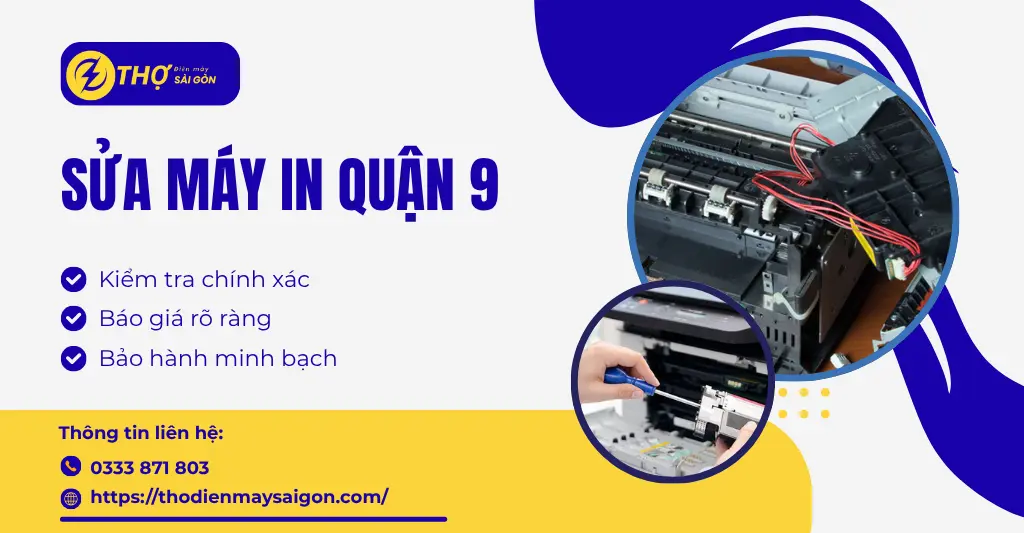 Sửa máy in Quận 9