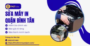 Sửa máy in Quận Bình Tân
