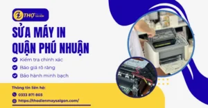 Sửa máy in Quận Phú Nhuận