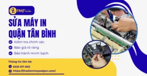 Sửa máy in Quận Tân Bình
