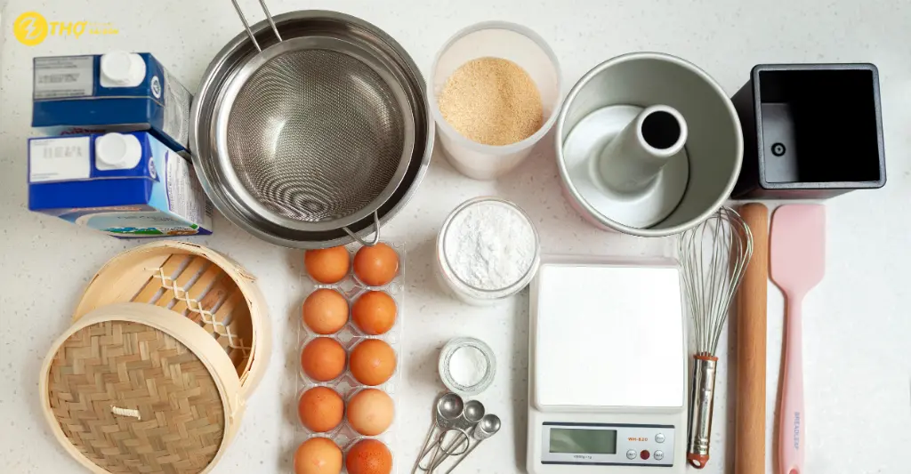 Chuẩn bị nguyên liệu và dụng cụ