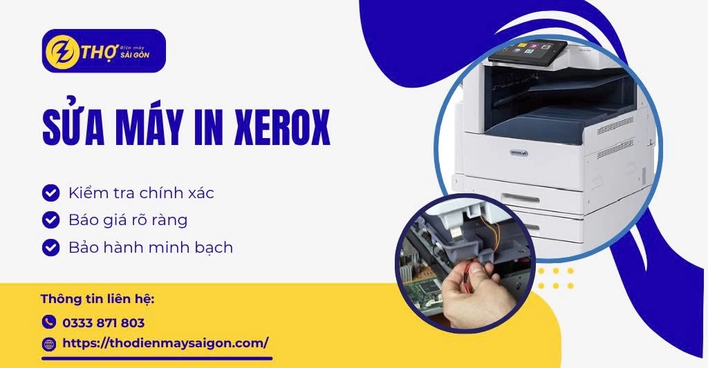 Dịch vụ sửa máy in Xerox