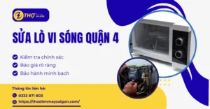Sửa lò vi sóng quận 4