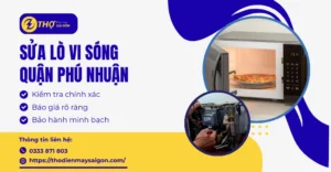 Sửa lò vi sóng quận Phú Nhuận