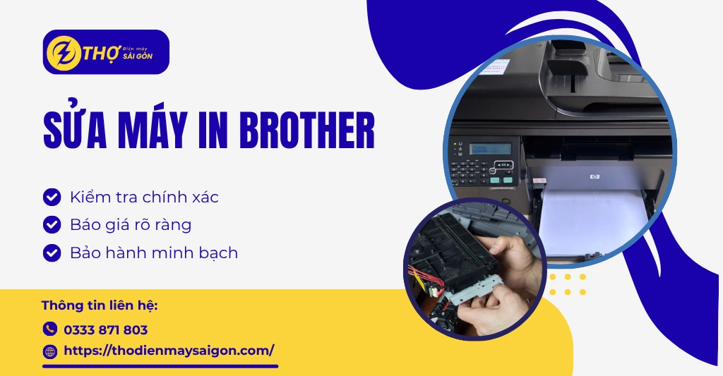 Sửa máy in Brother