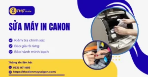 Sửa máy in Canon