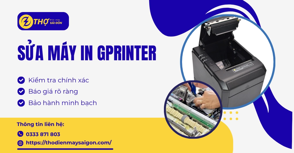 Sửa máy in Gprinter