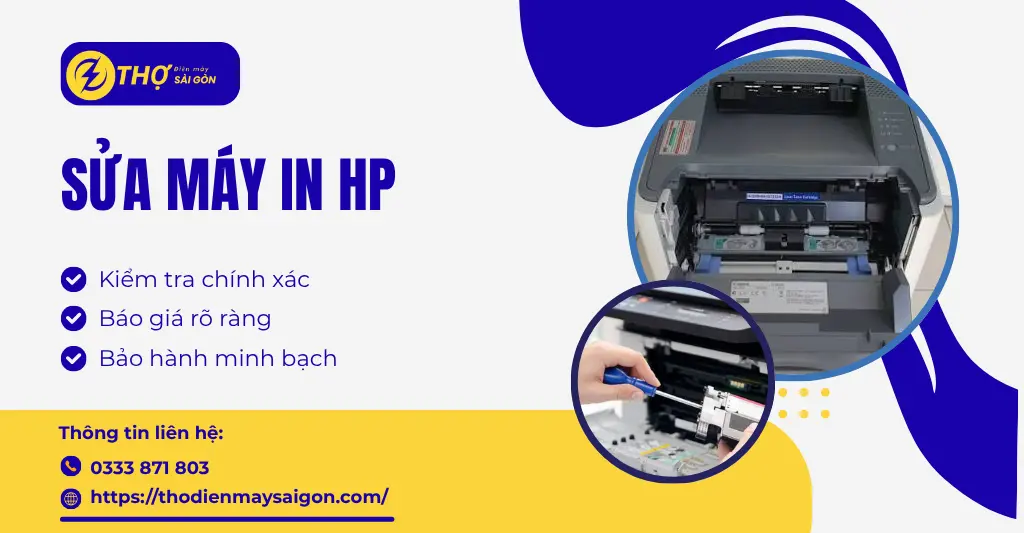 Sửa máy in HP