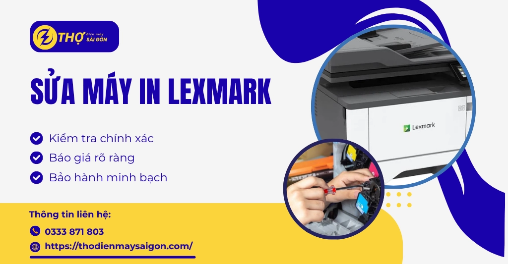 Sửa máy in Lexmark