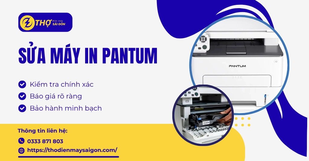Sửa máy in Pantum