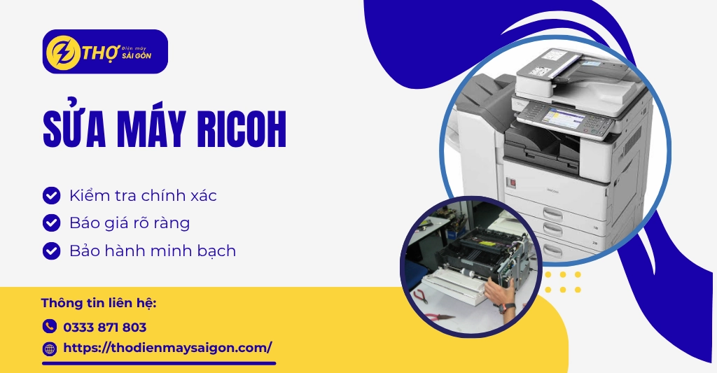 Sửa máy in Ricoh