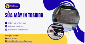 Sửa máy in Toshiba
