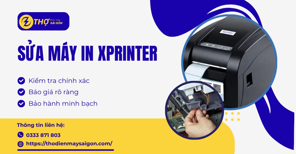 Sửa máy in Xprinter