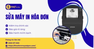Sửa máy in hóa đơn