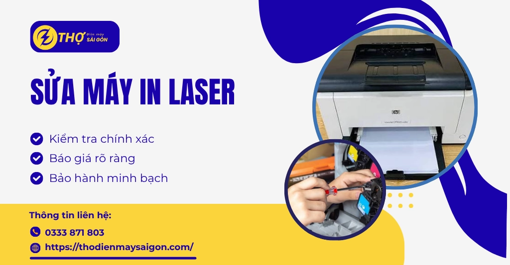 Sửa máy in laser