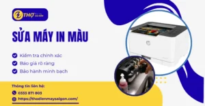 Sửa máy in màu
