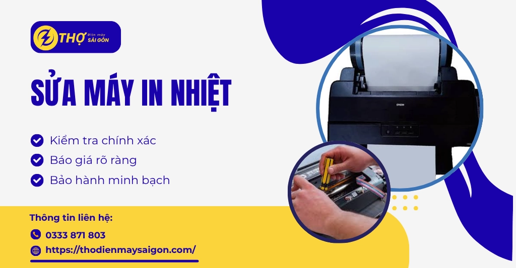Sửa máy in nhiệt