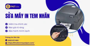 Sửa máy in tem nhãn