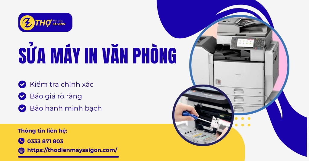 Sửa máy in văn phòng