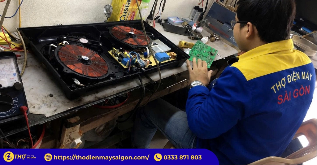 Giới thiệu dịch vụ sửa bếp từ tại Thợ Điện Máy Sài Gòn