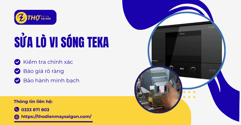 Sửa Lò Vi Sóng Teka