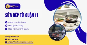 Sửa bếp từ quận 11
