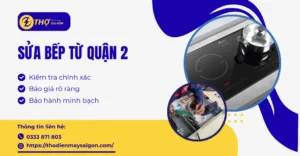 Sửa bếp từ quận 2