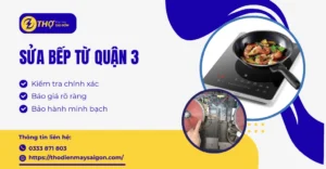 Sửa bếp từ quận 3