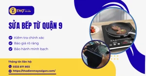 Sửa bếp từ quận 9