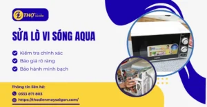 Sửa lò vi sóng Aqua