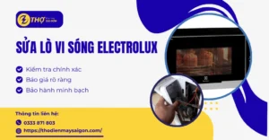 Sửa lò vi sóng Electrolux