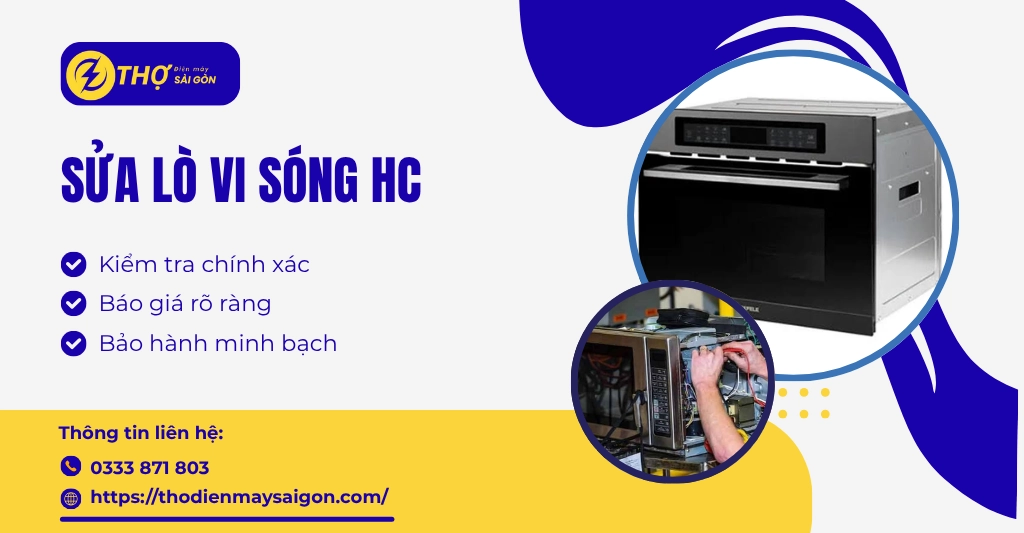 Sửa lò vi sóng HC