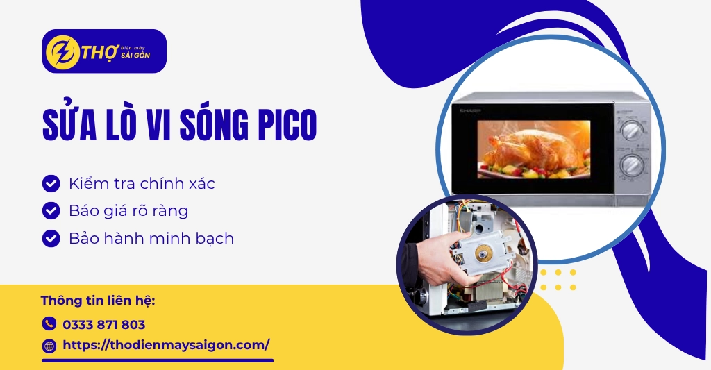 Sửa lò vi sóng Pico