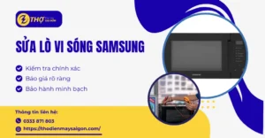 Sửa lò vi sóng Samsung