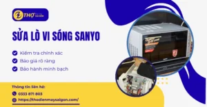 Sửa lò vi sóng Sanyo