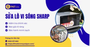 Sửa lò vi sóng Sharp