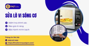 Sửa lò vi sóng cơ