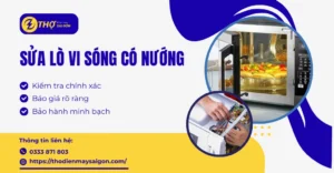 Sửa lò vi sóng có nướng