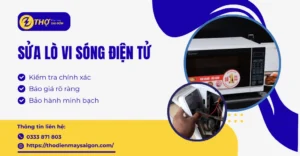 Sửa lò vi sóng điện tử