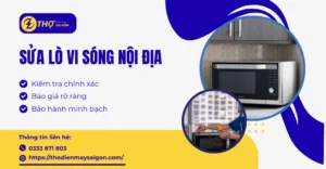Sửa lò vi sóng nội địa