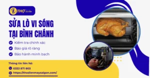 Sửa lò vi sóng tại Bình Chánh