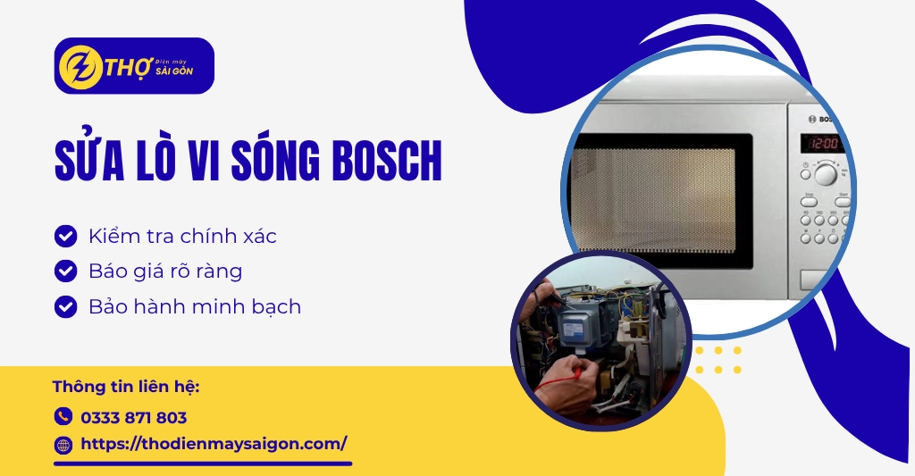 sửa lò vi sóng Bosch