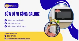 sửa lò vi sóng Galanz