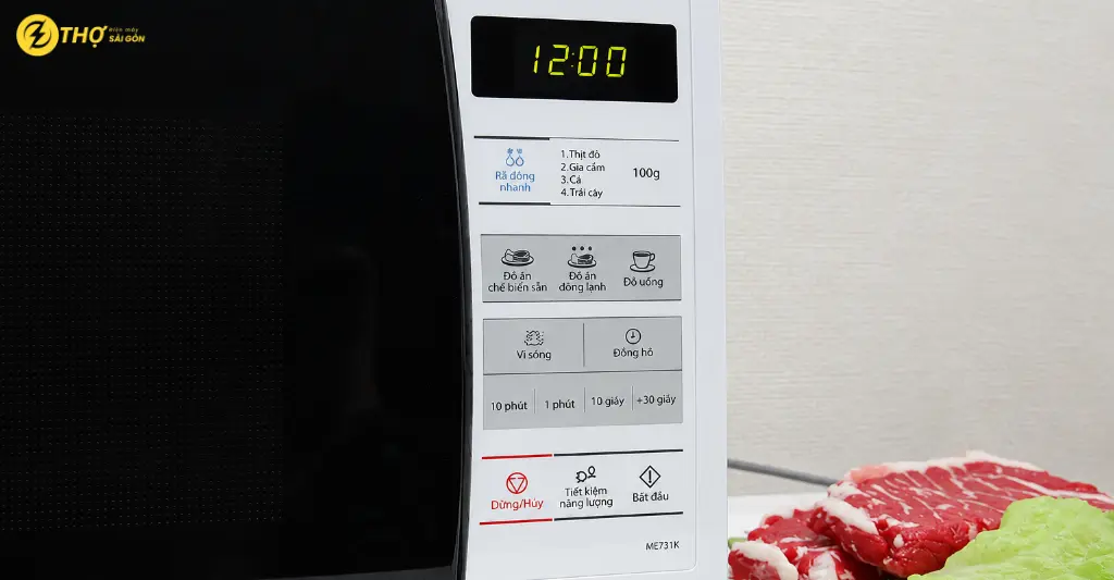 Các tính năng tiện ích của lò vi sóng Samsung Ge731k khác bạn nên biết