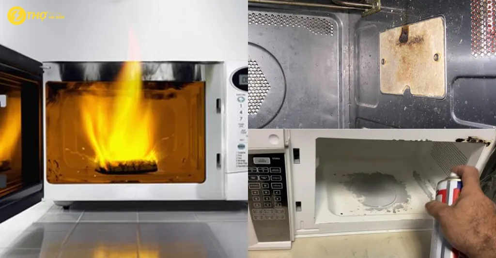 Hướng dẫn chi tiết cách sửa lò vi sóng bị cháy đơn giản tại nhà