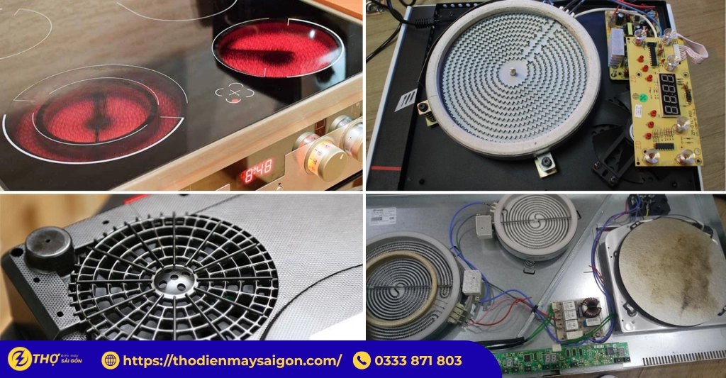 Những lỗi bếp hồng ngoại thường gặp cần sửa chữa