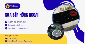 Sửa bếp hồng ngoại