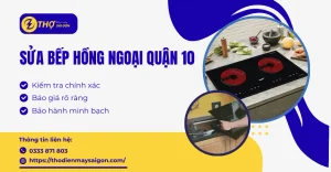 Sửa bếp hồng ngoại Quận 10